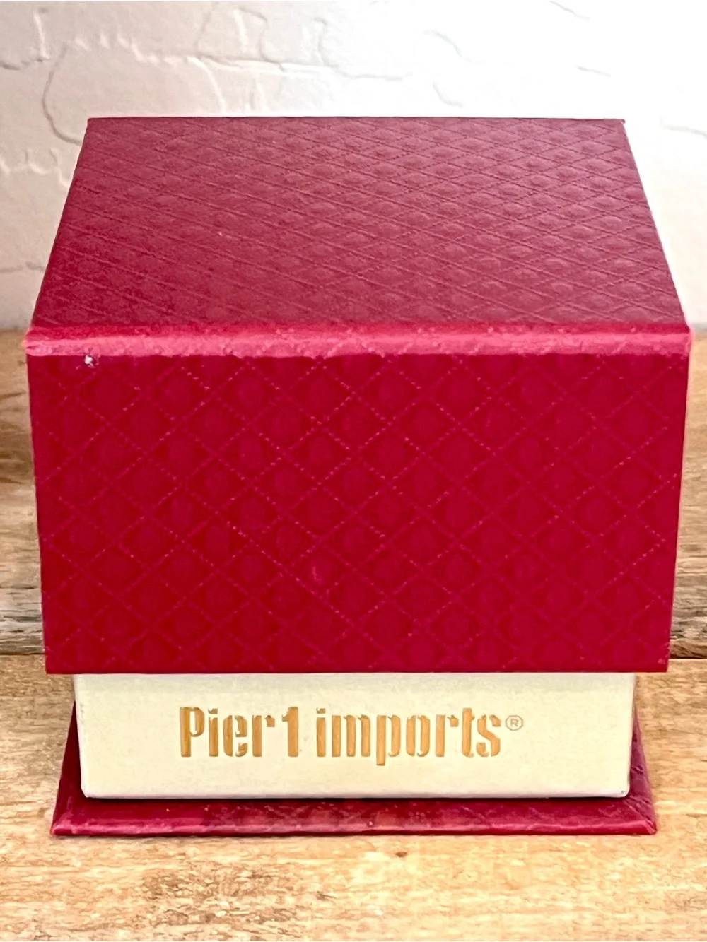 Pier 1 Li Bien 2016 Poinsettia Bell Ornament Boxed